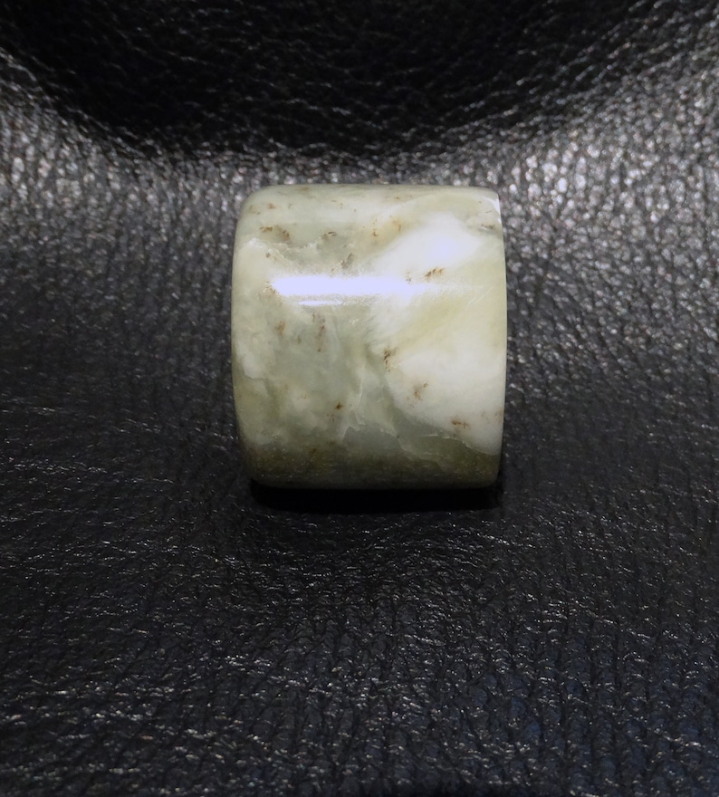 Jade Thumb Ring Qing Dynasty Nephrite