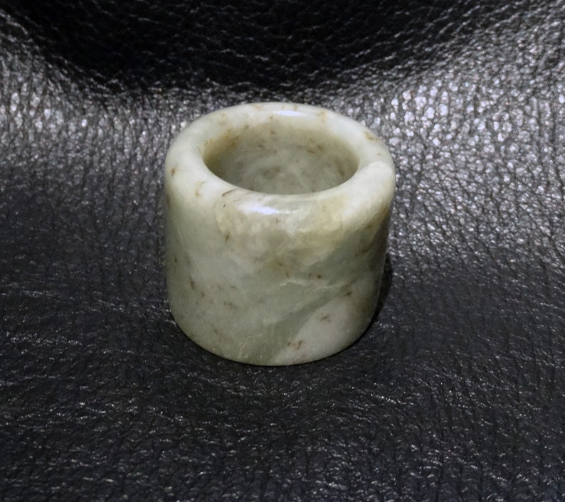 Jade Thumb Ring Qing Dynasty Nephrite