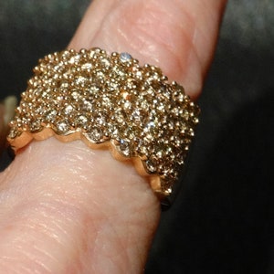 Champagne Diamond Ring, 2 ctw Rose Gold image 6