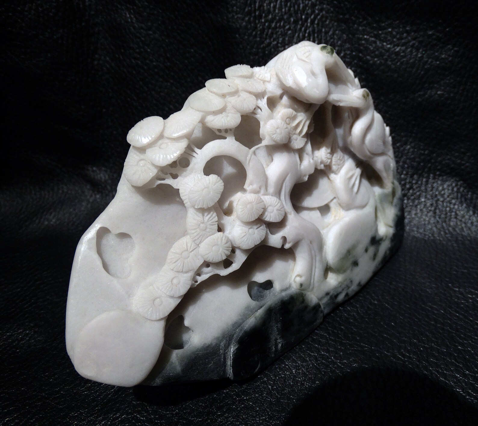 Jade Mountain Carving Circa 1900 Etsy