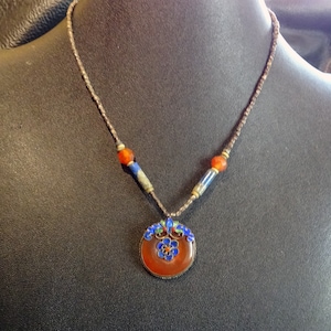 Laurel Burch Necklace, Signed Original 1970s
