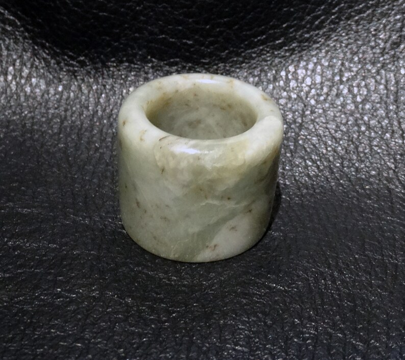 Jade Thumb Ring Qing Dynasty Nephrite
