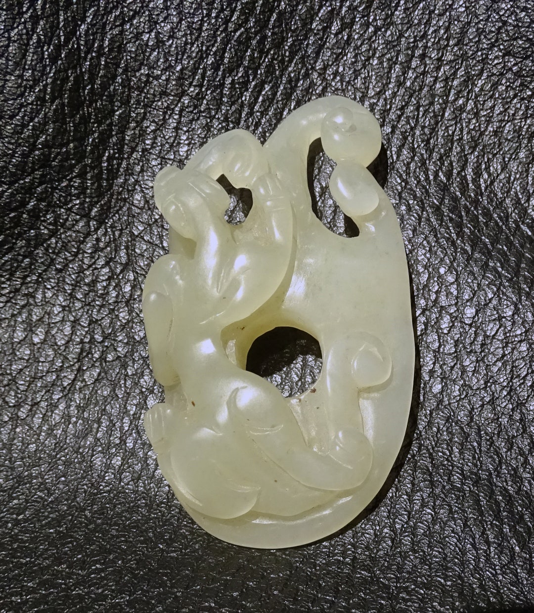 Jade Dragon Pendant Hetian Nephrite Qing Dynasty - Etsy