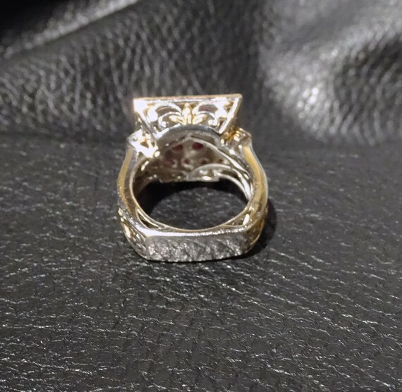 Natural Ruby Ring, No Fill,  Exceptional Color - image 6