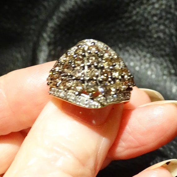 Champagne Diamond Ring, 2 carats - image 8