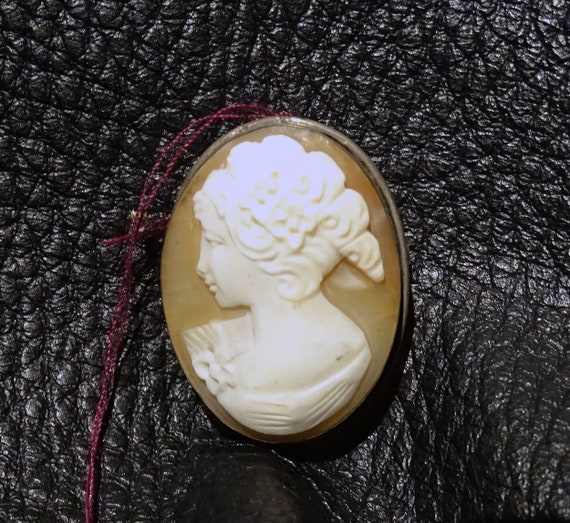 Victorian Cameo Brooch, 19th century - image 3