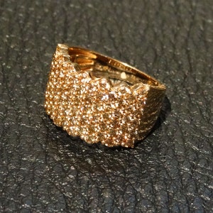 Champagne Diamond Ring, 2 ctw Rose Gold image 8