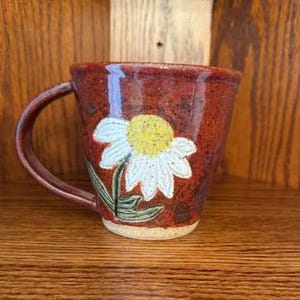 Pottery Handmade Coffee Mug, Pottery Mug, Beverage Mug, Tea Mug