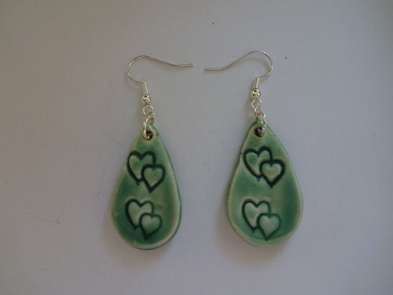 pottery earrings