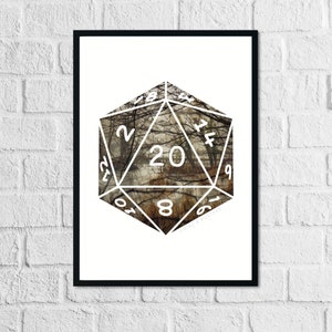 Favoured Terrain Swamp Art Print | Inspired by the D&D 5e Ranger Class