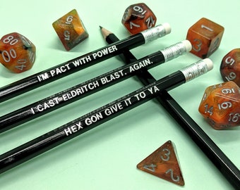 RPG PENCILS & TRACKERS