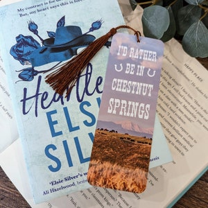 Chestnut Springs Bookmarks | Bookish & Beyond | Inspired by Elsie Silver&#39;s Flawless Series | Spicy Romance and Cowboy Romance Books