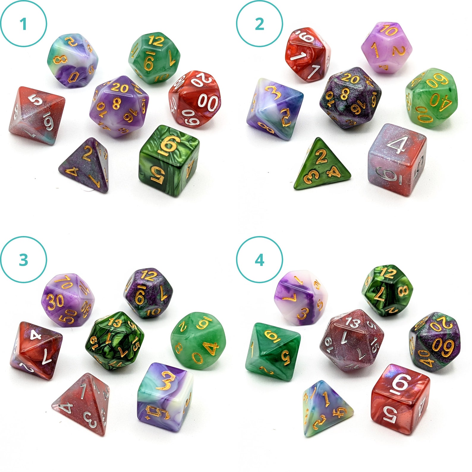 Ashton Dice Palette Bells Hells Critical Role Polyhedral Etsy