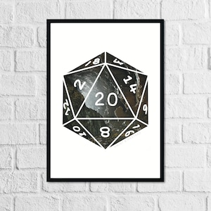 Favoured Terrain Underdark Art Print | Inspired by the D&D 5e Ranger Class