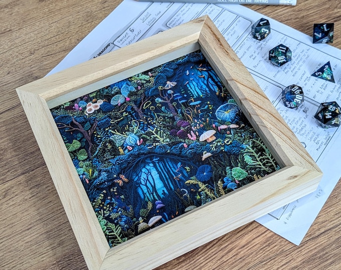 Feywild - Dice Tray of Many Faces for Dungeons & Dragons and Tabletop RPG