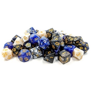 Chainbreaker Dice Palette | 7pc Polyhedral Dice Set for Critters and Tabletop Role Playing Games such as Dungeons and Dragons (DnD, D&D)