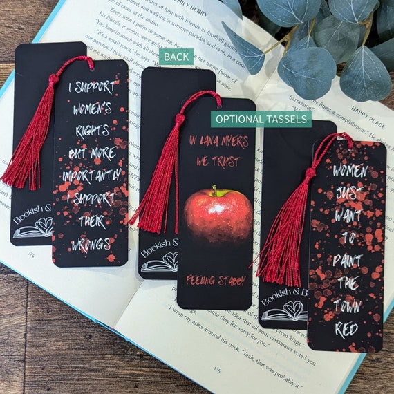 Funny Romance Bookmark With Tassel - 'Do Not Disturb' Book Lover Gift For Women Readers