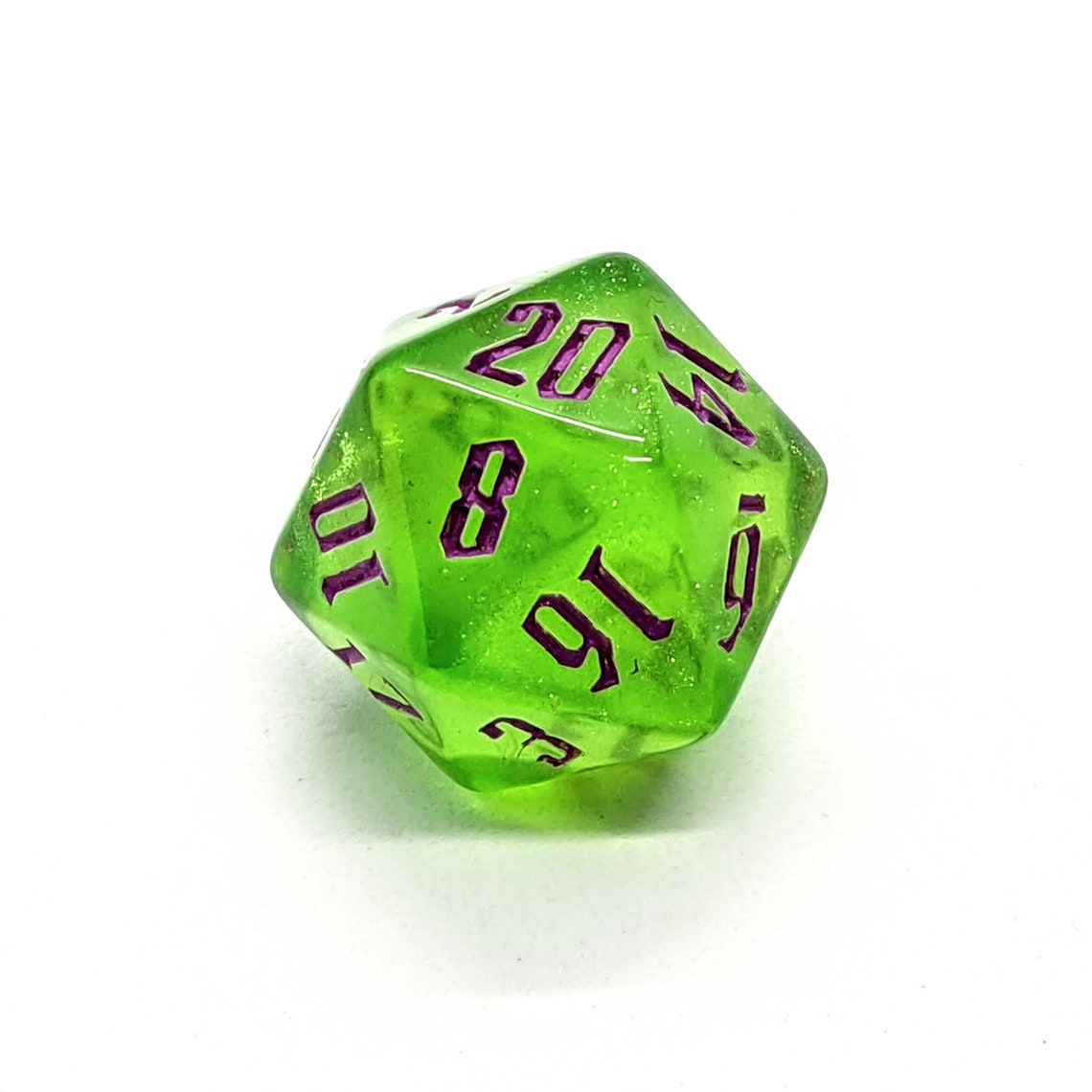 Alchemy Uranium Dice Set 7 Piece Polyhedral Dice Set for Etsy