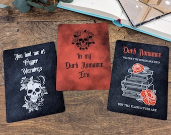Capas para Kindle com temática de romance sombrio | Bookish & Beyond | Capa para Kindle para amantes de fantasia, romances românticos, romances picantes e romances sombrios