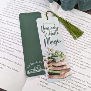 Bewegliches magisches Lesezeichen | Bücherwurm & Jenseits | Lesezeichen für Leseratten die Fantasy, Romantasy, Spicy Romance und Dark Romance Bücher lesen