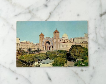 Oran Algeria Postkarte: Vue sur la Cathédrale, unbenutzt