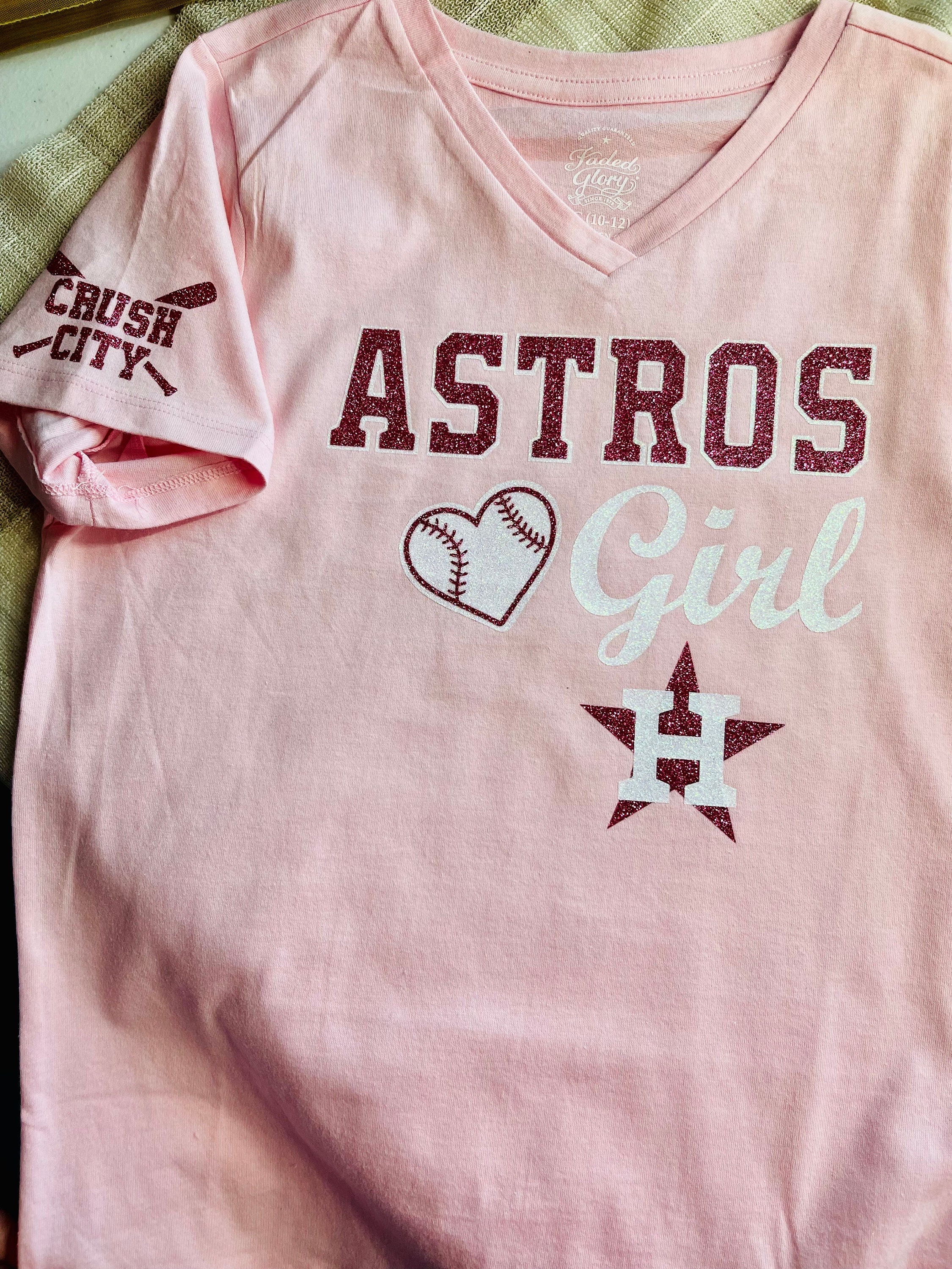 Astros Little Girls Shirt 