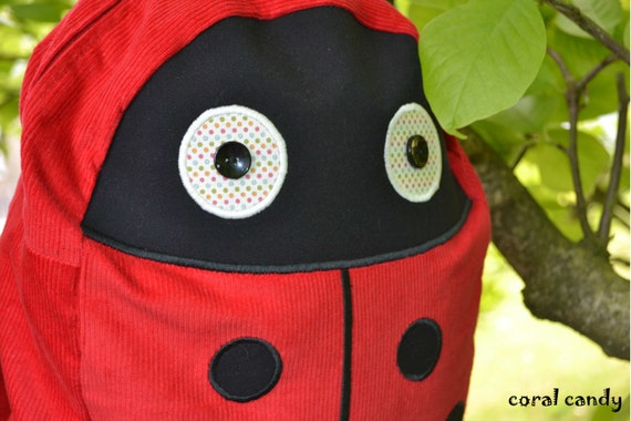 Ladybird rucksack top