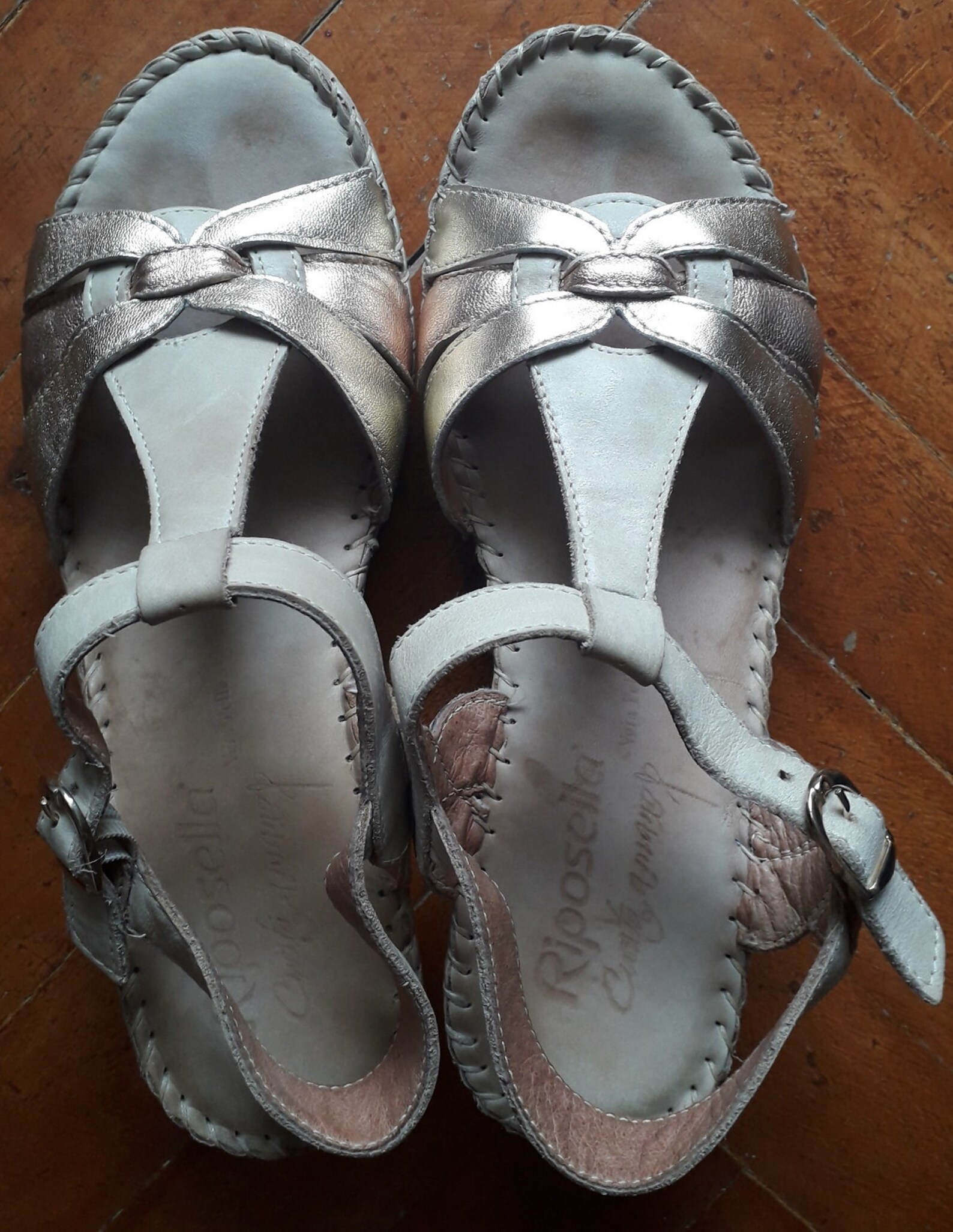 sandales italiennes cuir femme