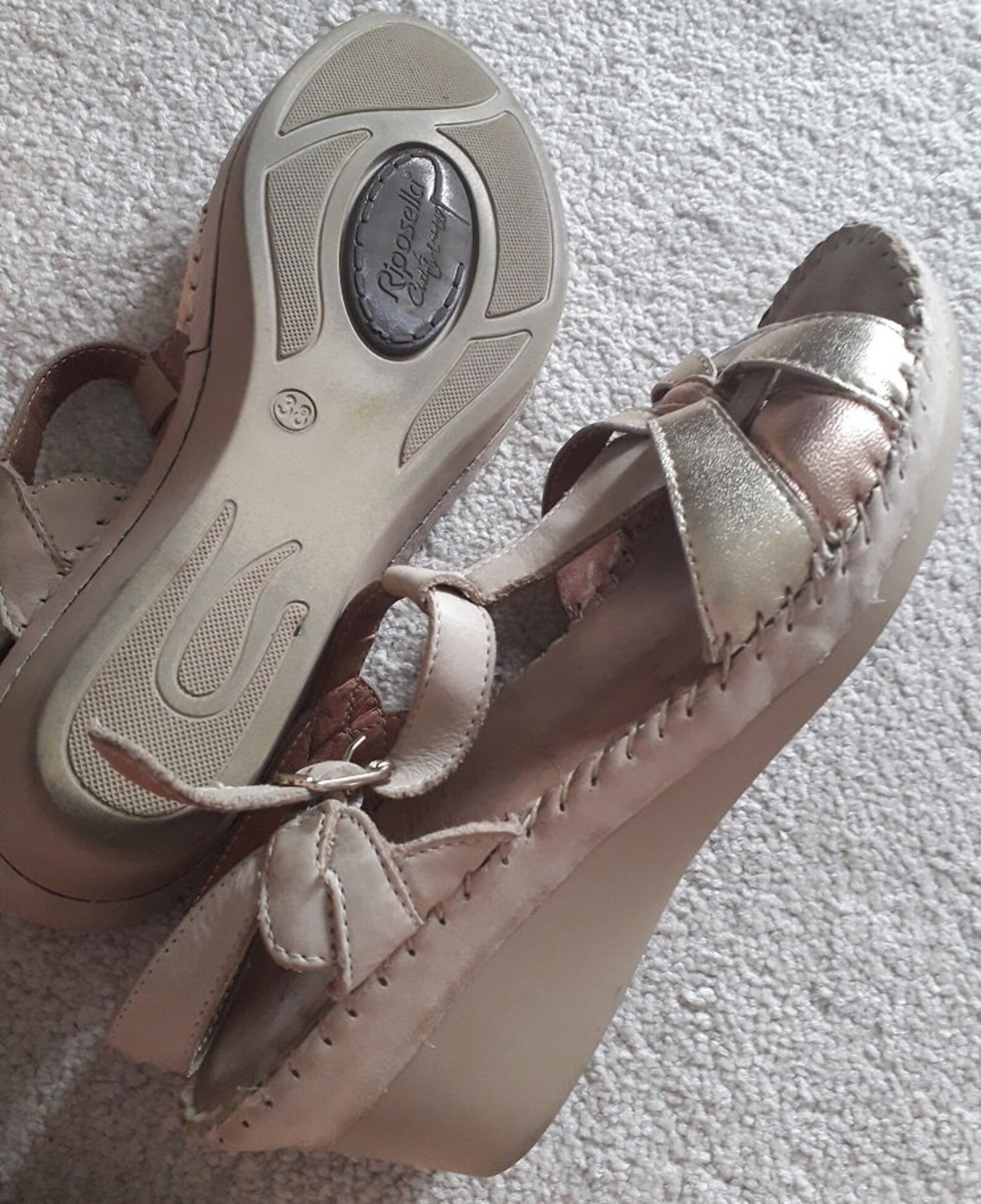 sandales italiennes cuir femme