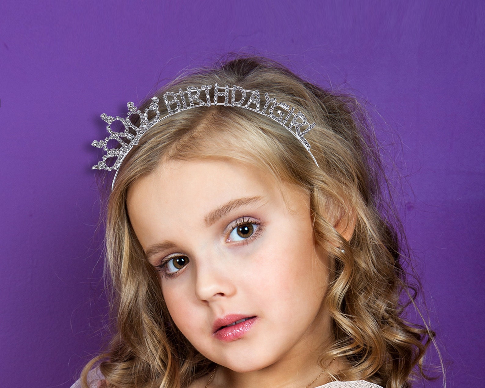 Rhinestone Birthday Girl Headband Birthday Girl Headband Etsy