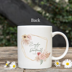 Mother of the Bride Mug Gift, Mother of the Bride Wedding Gift, Boho ...