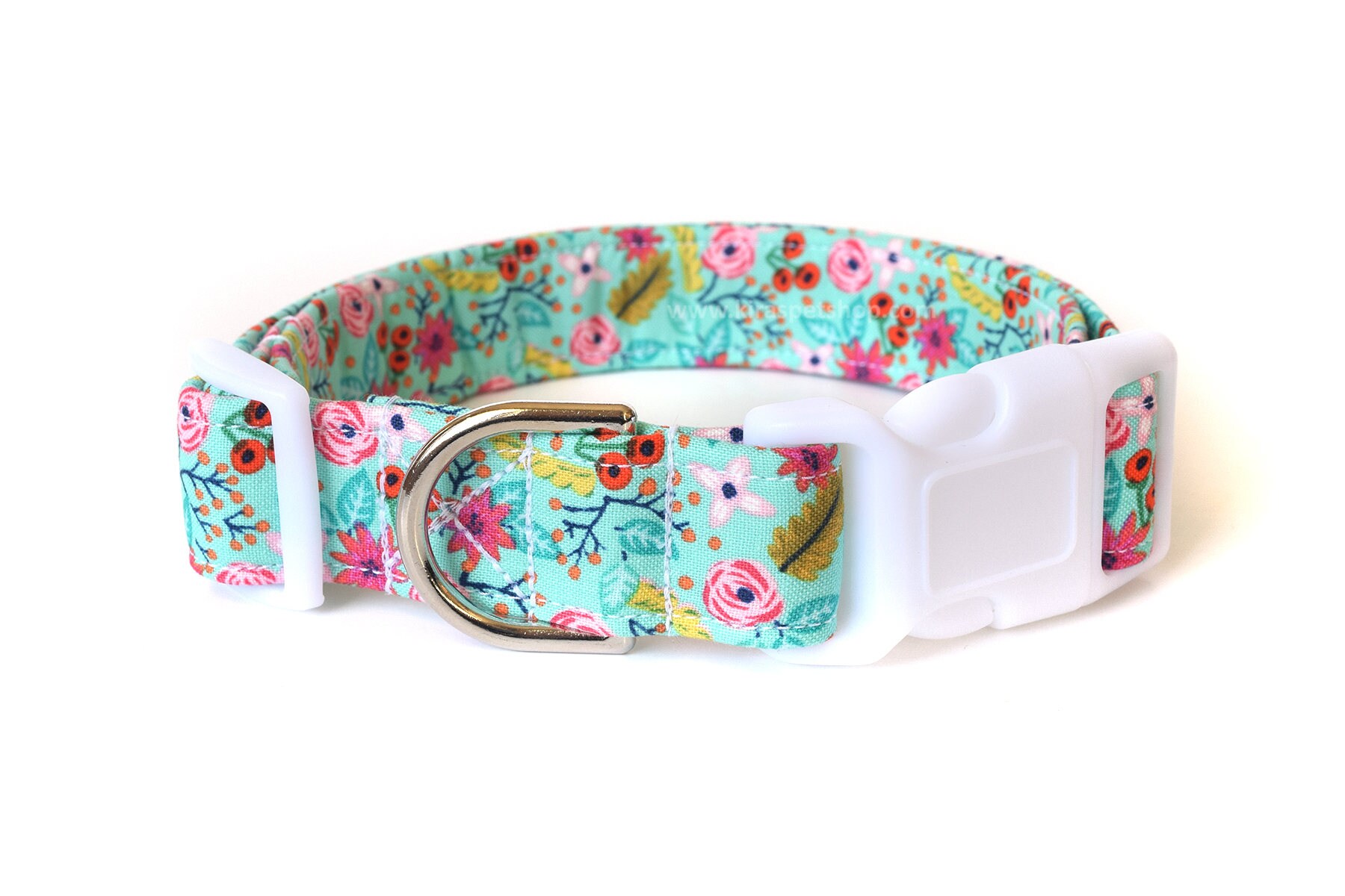 Floral Dog Collar Girly Dog Collar Spring Dog Collar Cute Etsy