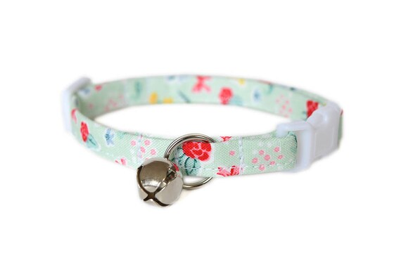 girly cat collars