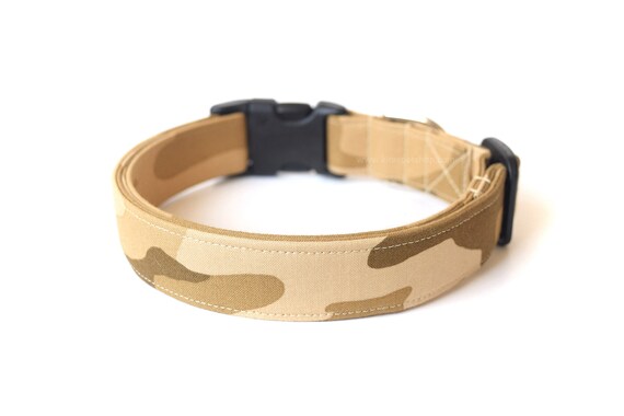 desert camo dog collar