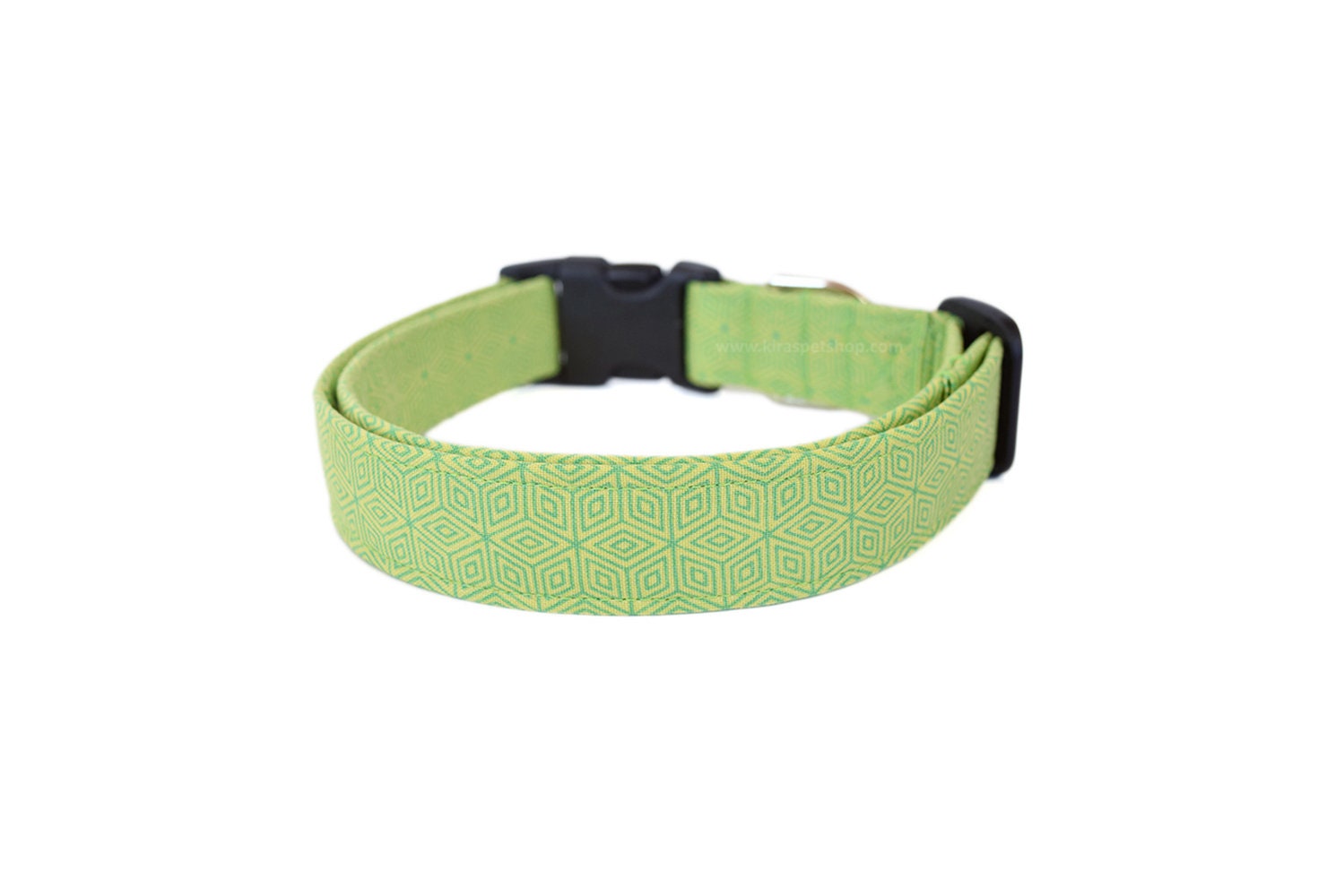 Green Dog Collar Geometric Dog Collar Pet Accessories 