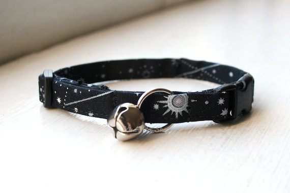 cat collar black