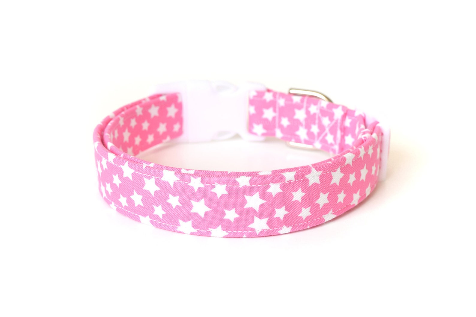 Pink Dog Collar Starry Dog Collar Designer Dog Accessories Etsy