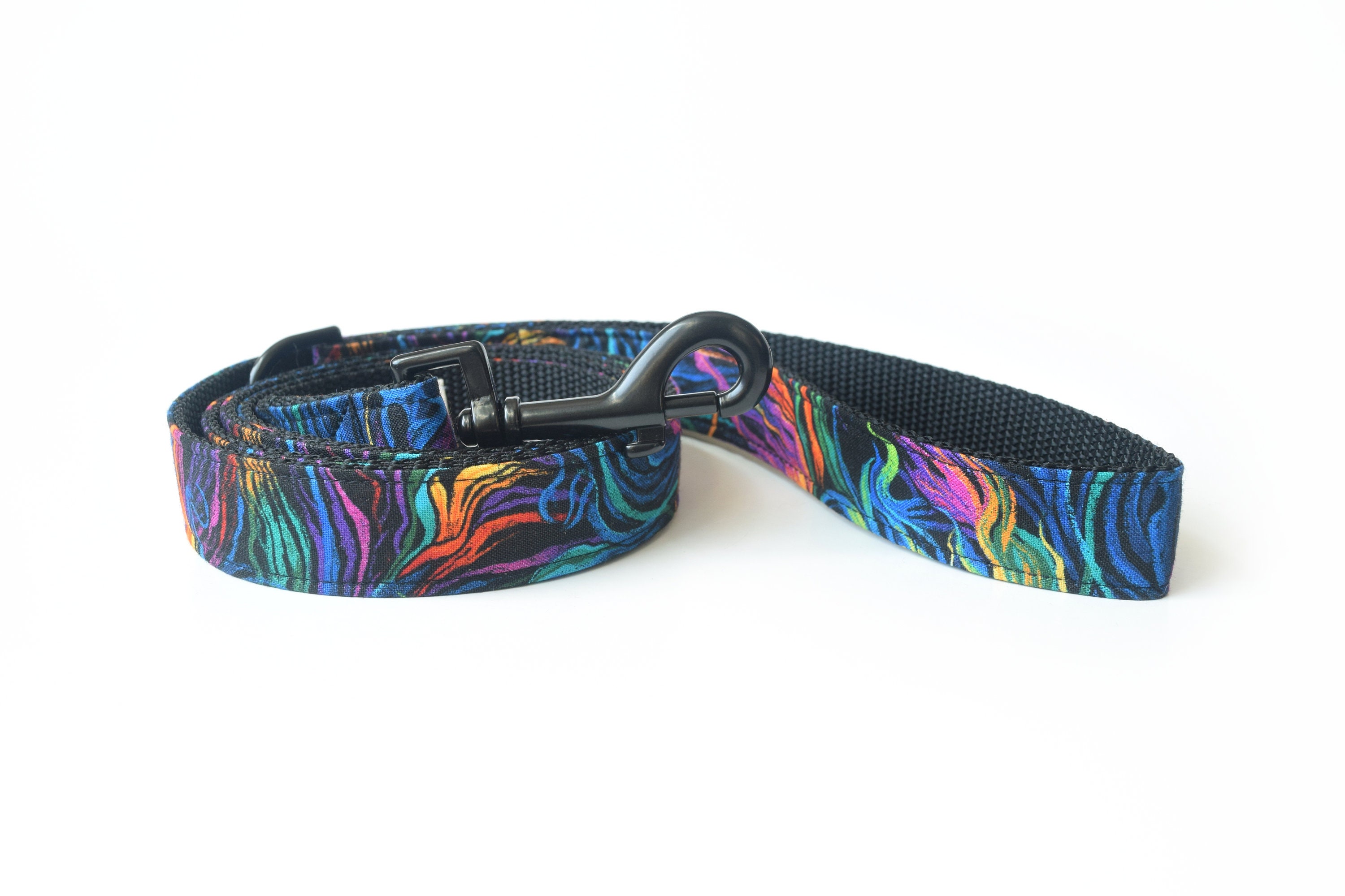 rainbow dog lead