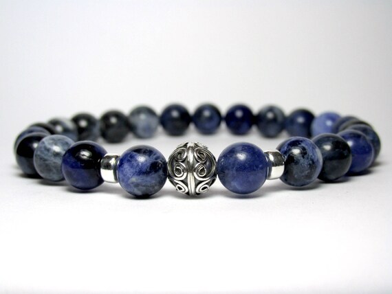 Mens sodalite hotsell bracelet