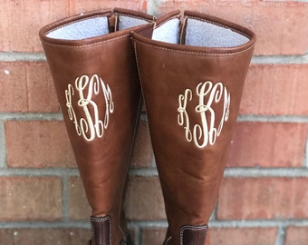 light blue duck boots