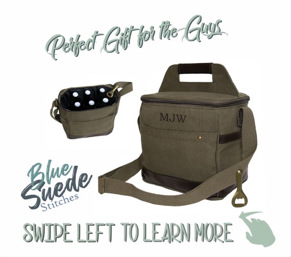 monogrammed cooler tote