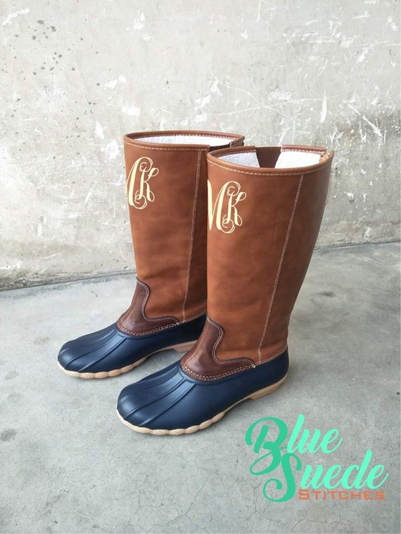 duck boots tall
