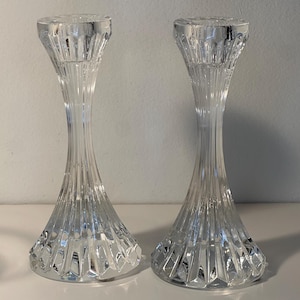 Baccarat Massena Crystal Candlestick Set