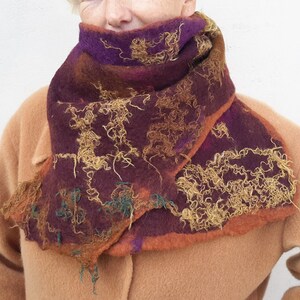 Gefilzte Unisex Warmer Winter Original Schal
