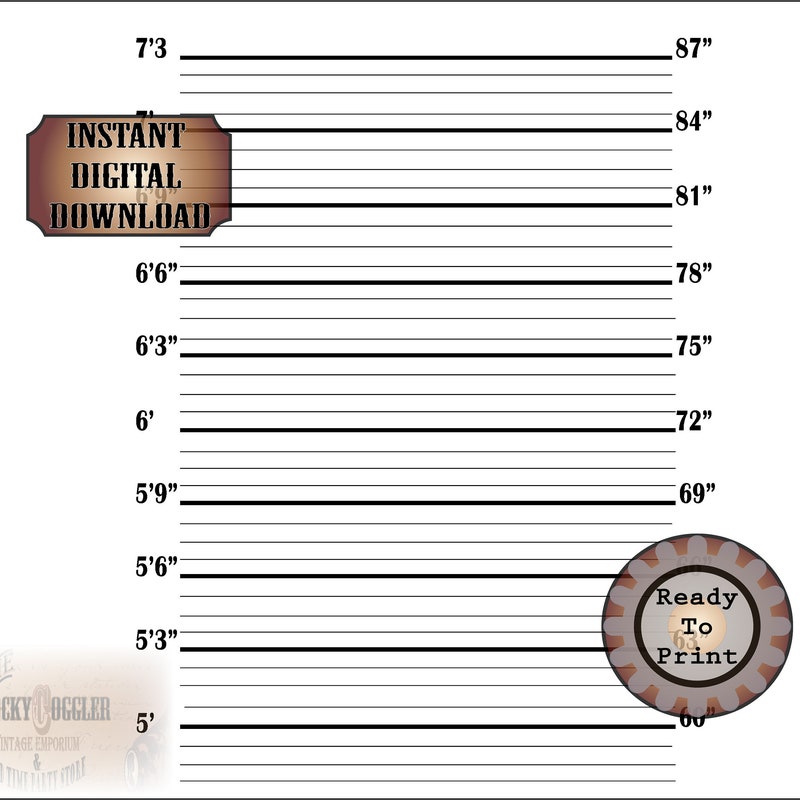 Mugshot Board - Etsy
