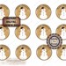 BLANK Cupcake Topper Template File Set Jpg, Svg, Pdf, Png Pre-measured ...
