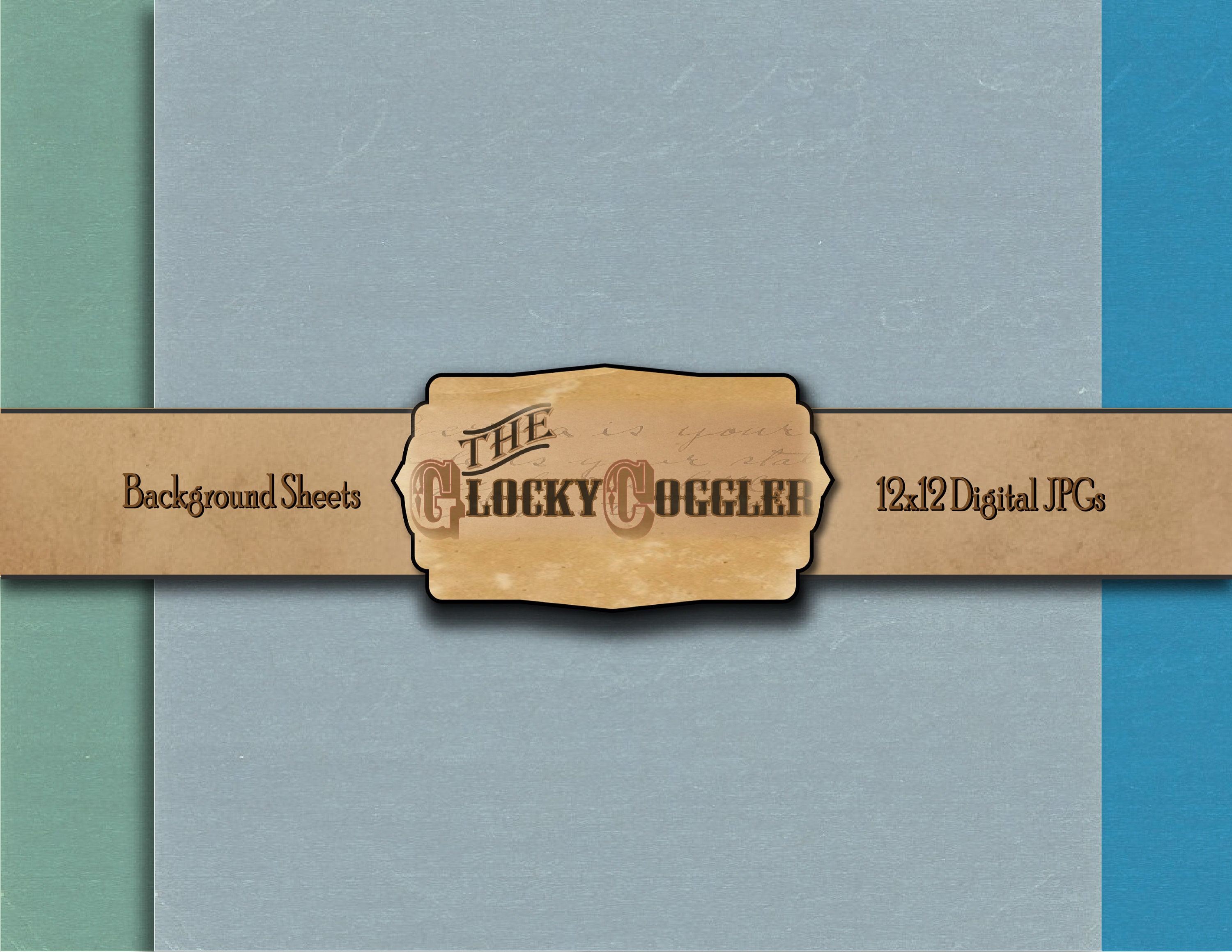 5 Vintage Carbon Paper Sheets Printable 