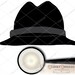 MURDER MYSTERY Detective Photo Booth Props 1 ZIP File Cast of ...