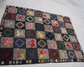 Vintage Old Rug