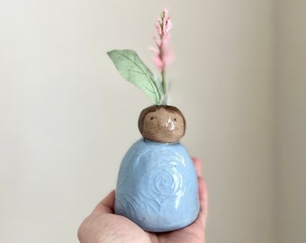 Peg Doll Bud Vase